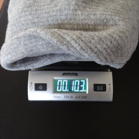 Time And Tru Gray Knit Pullover Hooded Sweater Womens Size L 12 14 Long Sleeve - Picture 11 of 11